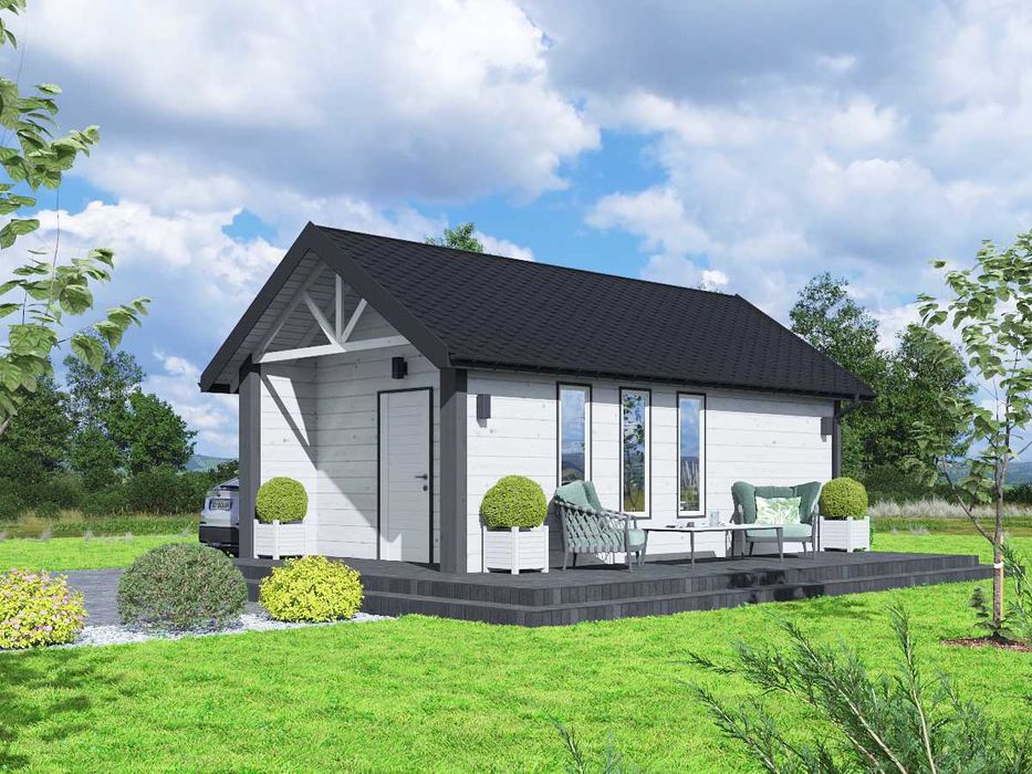 Montaż Domek na ROD altana 4x6 domek 6x4 altana 3x6 domek 6x3 MDN5DDP