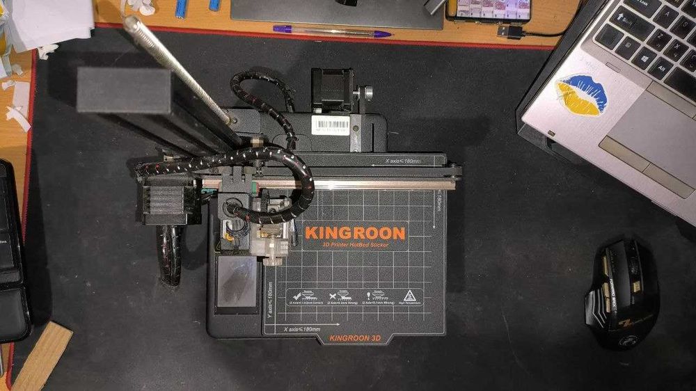 3D 3д принтер Kingroon KP3 новий + великий комплект аксесуарів