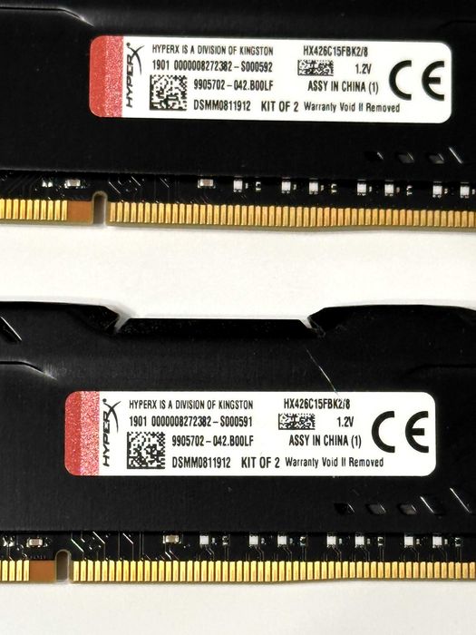 Оперативная память DDR4 16 GB 2666 mhz |  ОЗУ ДДР 4  | HyperX DDR 4