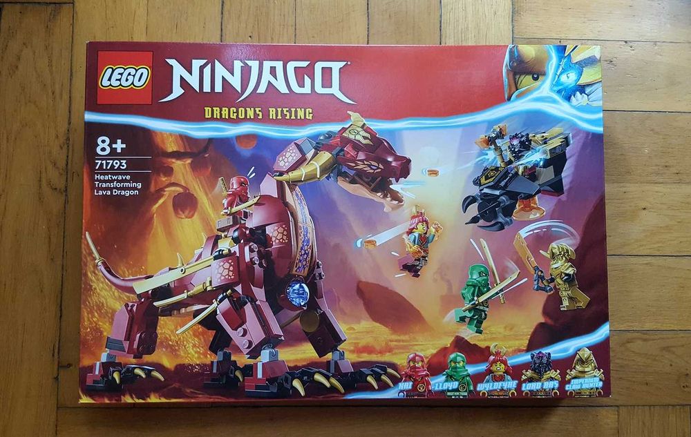 LEGO 71793 Ninjago - Lawowy smok zmieniający się w falę ognia NOWE