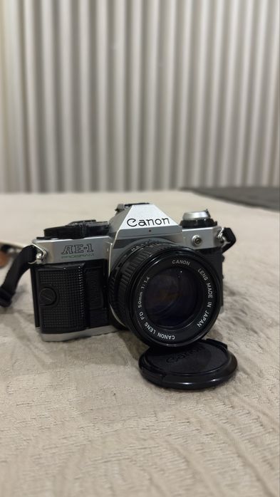Canon AE-1 Program + Lente FD 50mm f/1.4