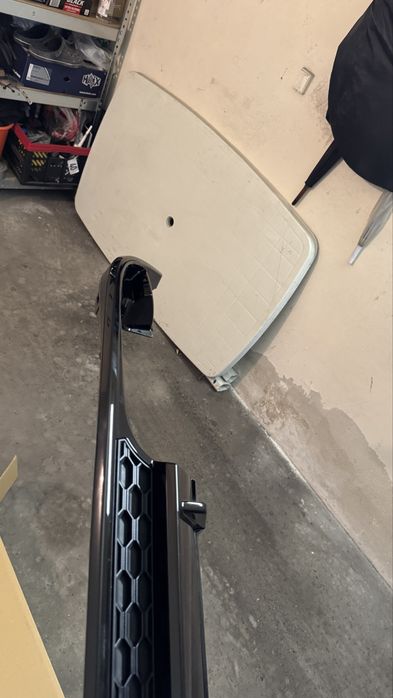 Dokładka tylnego zderzaka golf VII 7,5 R na 4 końcówki ORI