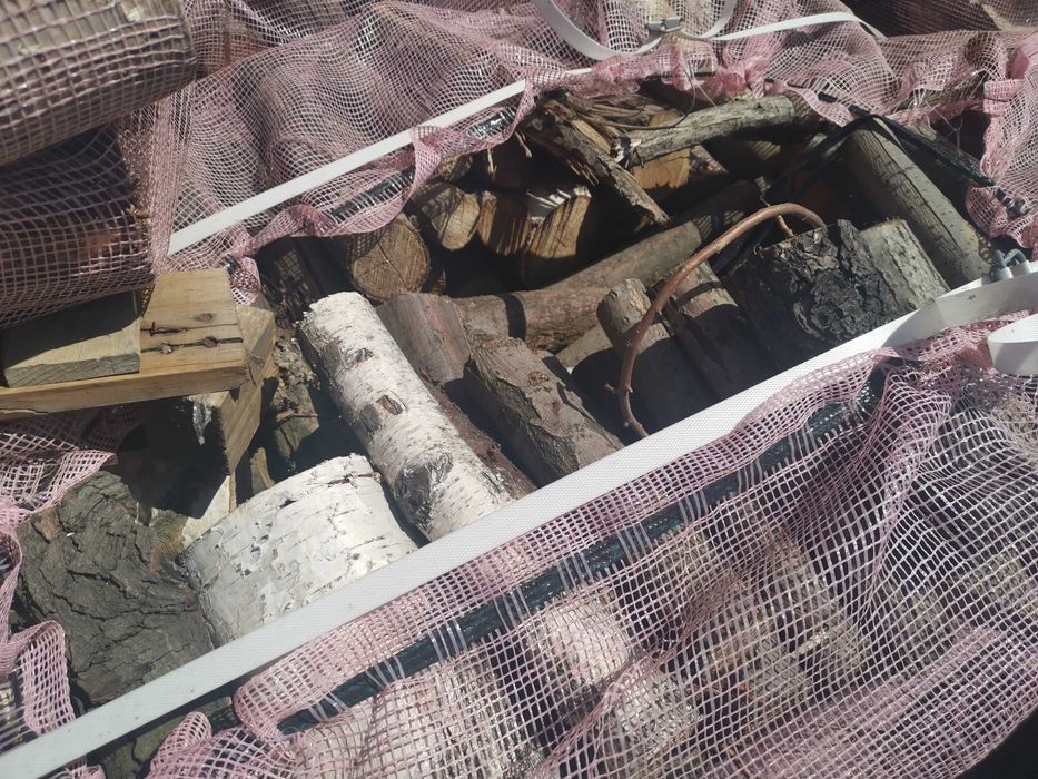 MIX drewna opałowego 1m3 DĄB+BRZOZA+OLCHA+SOSNA