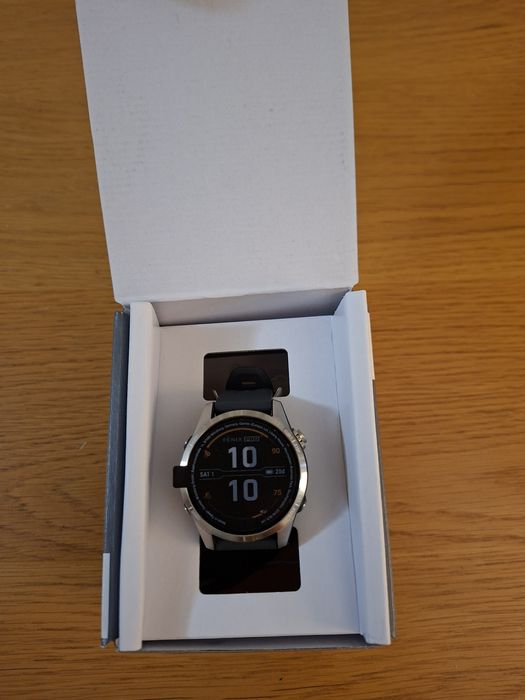 Garmin Fenix 7s PRO Solar + Mapy PL Topo