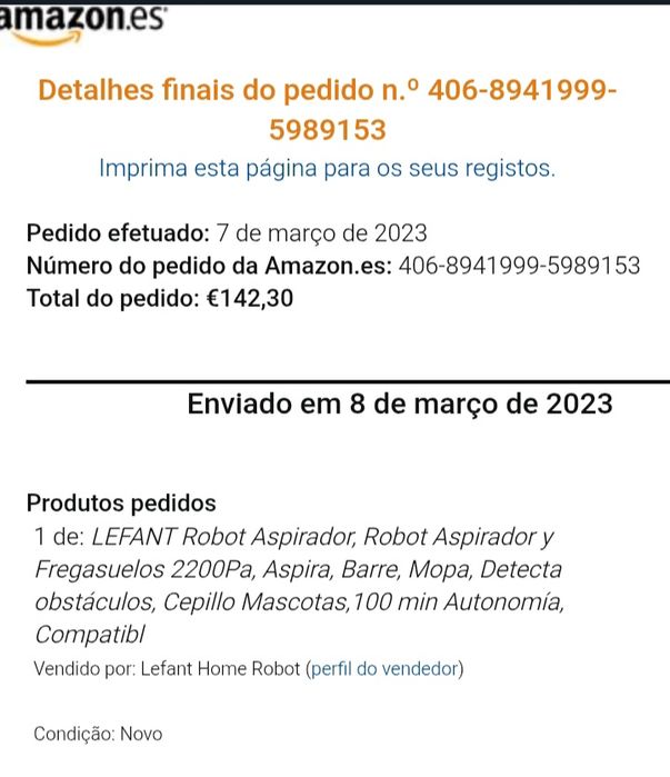 Aspirador Robot Lefant