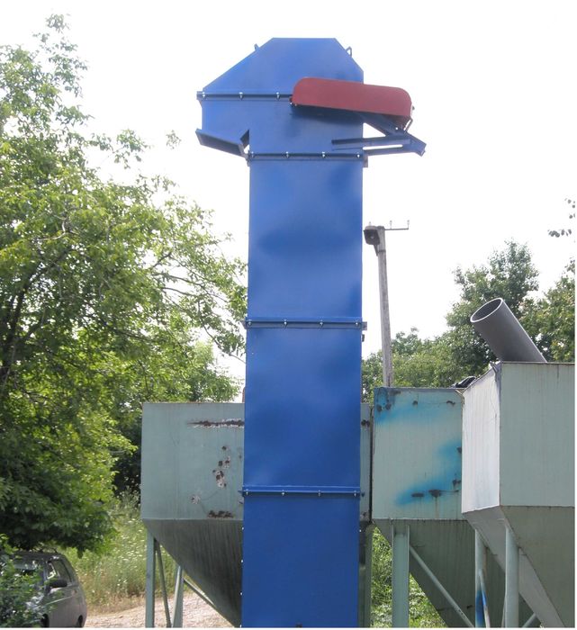 Норія, елеватор, норія зернова, ковшовий елеватор, норія для піску