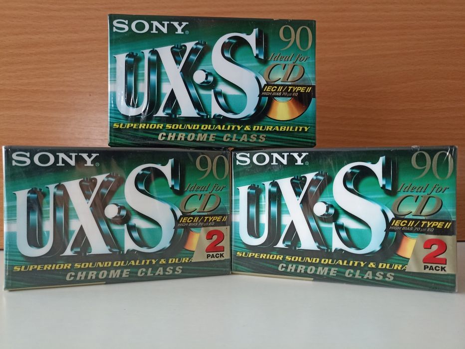 Cassete Sony Chrome UX-S