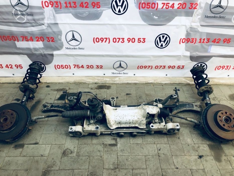 Рейка, подвеска VW Caddy/Golf 5, 6, 7 Audi A3, Q3 балка рычаг каді