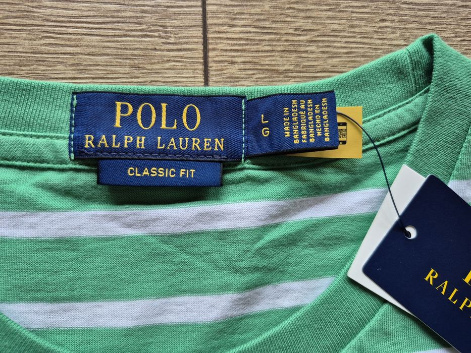 Bluzka Koszulka T shirt Męski Ralph Lauren L