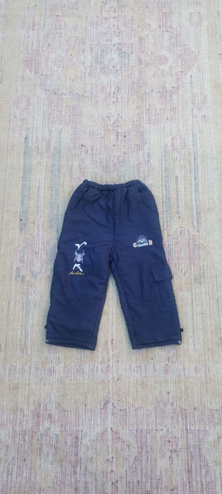 Дитячі зимові штани з розмірами.