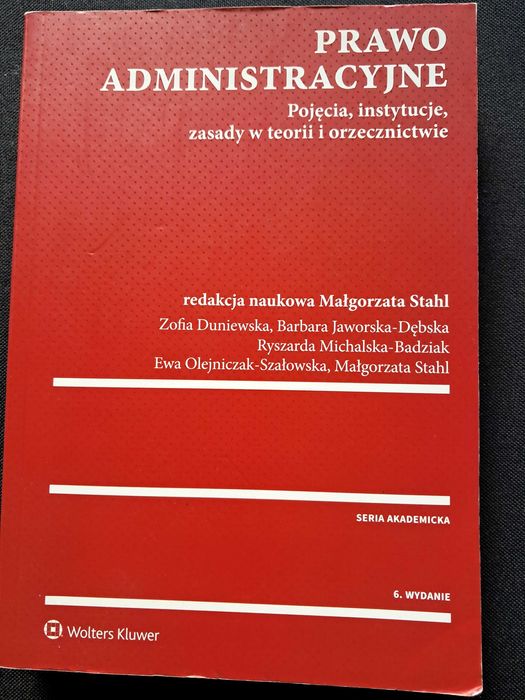 Książka Prawo Adminstracyjne.