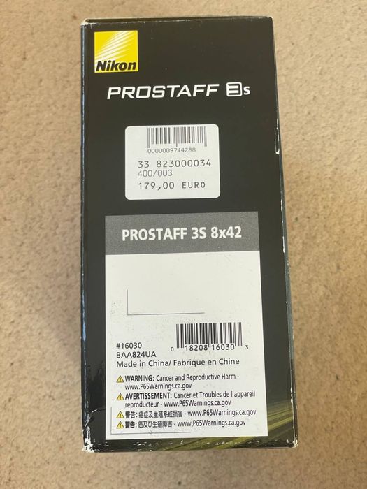 Бинокль Nikon Prostaff 3S 8×42