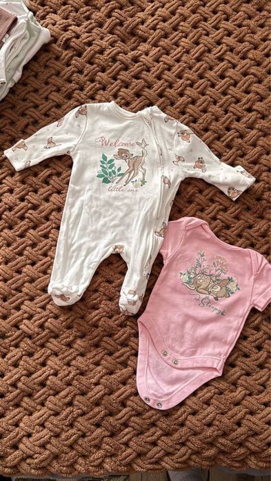 DUŻY zestaw ubranek dla noworodka – r 56