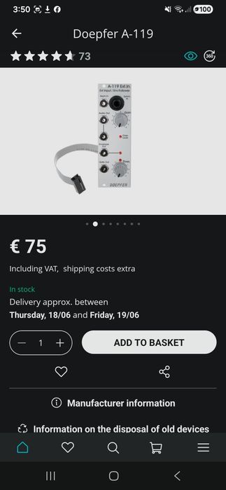 Doepfer A-119 External In
