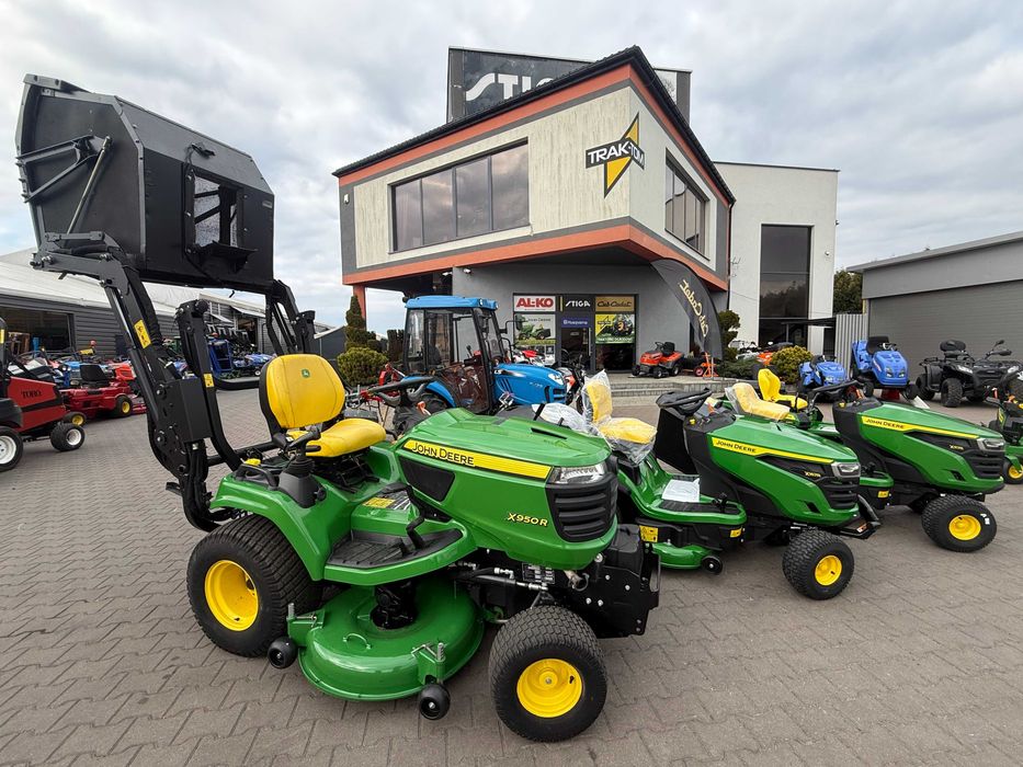 John Deere X950R Profesjonalny traktorek kosiarka Górny wysyp 25 KM
