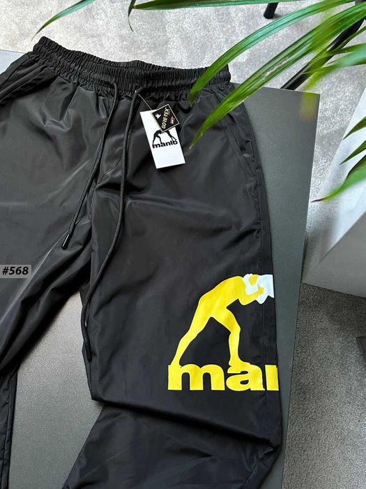 Чорні Штани MANTO GoreTex — Мужские Нейлоновые Штаны МАНТО ГорТекс