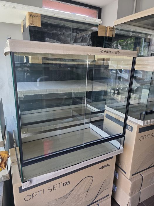 Terrarium Szklane 80x50x80