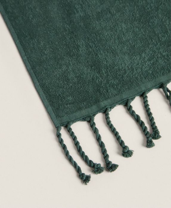 Toalha De Praia De Algodão Com Franjas Zara Home NOVO