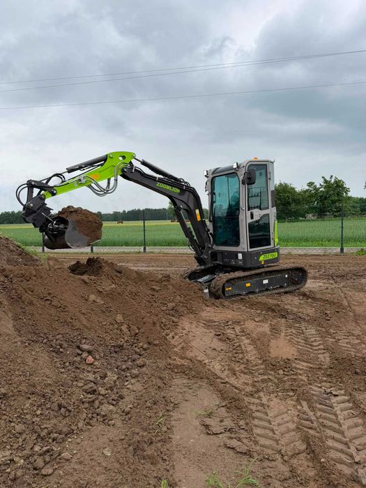 Wynajem minikoparki gąsienicowej Zoomlion ZE27GU - 2,7 t
