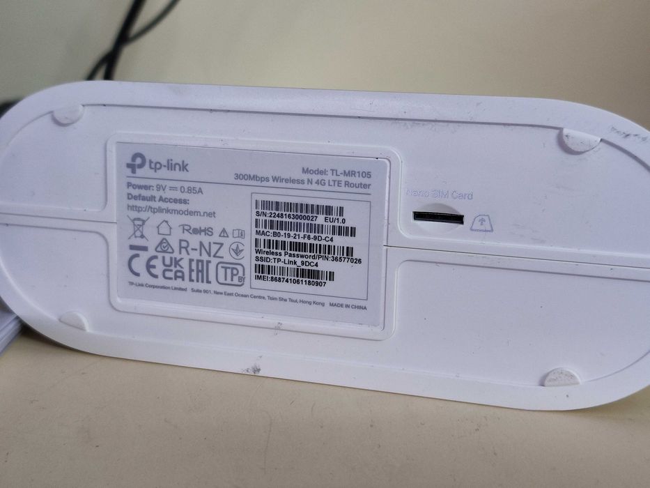 Tp-Link TL-MR105 4G Router 300mbps
