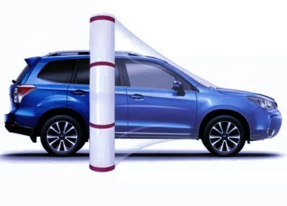 Бронь плівка прозора, антигравійна захисна плівка.