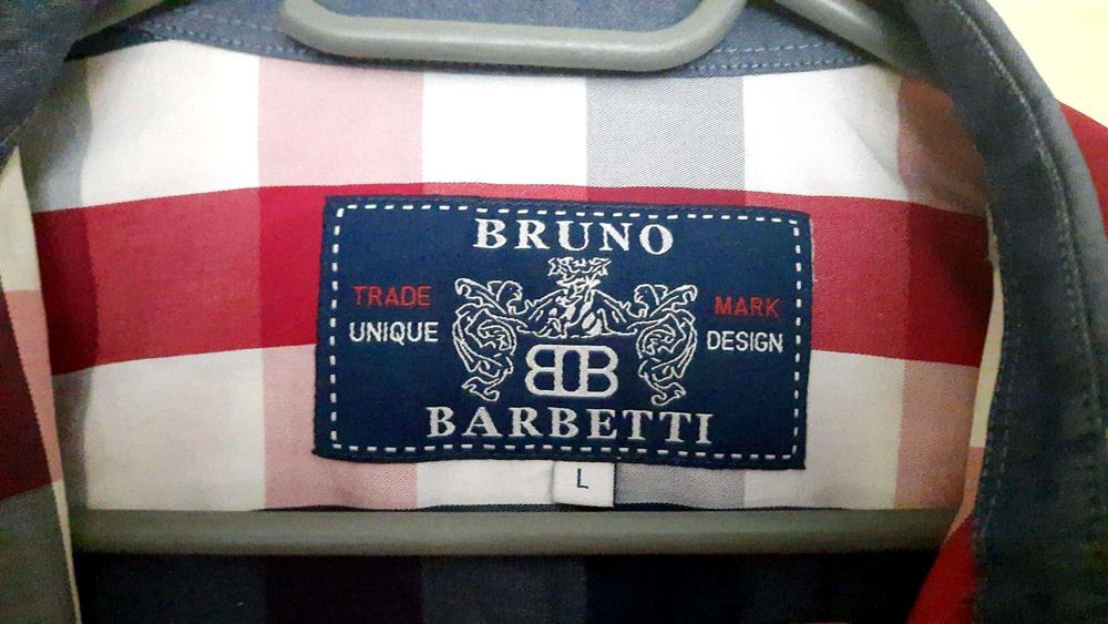 Shirt, koszula w kratę, na krótki rękaw – Bruno Barbetti