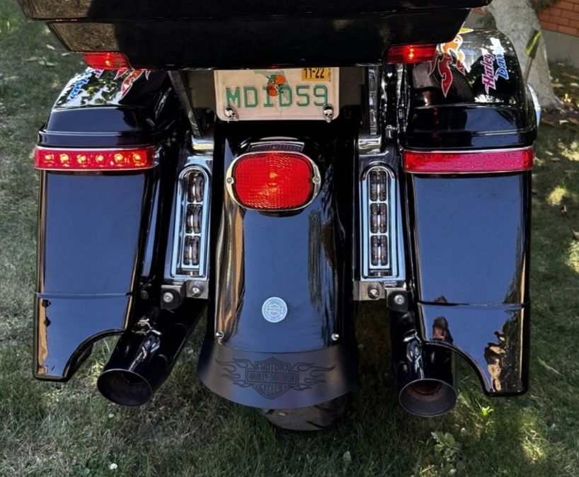 Бризговик подовжувач зад крила Harley-Davidson FL 1990-2025