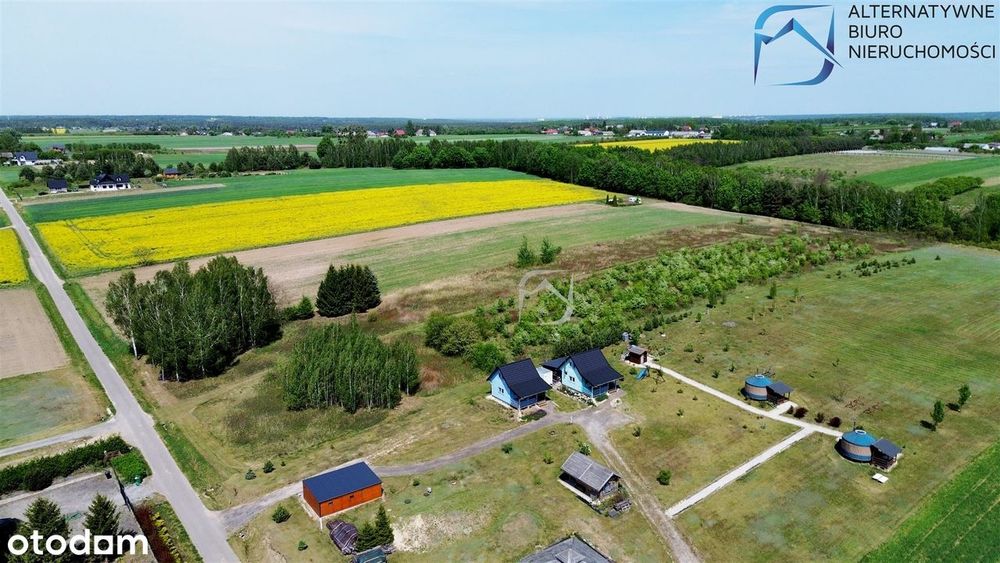 Działka z widokiem na Kazimierz Dolny 1km od Wisły
