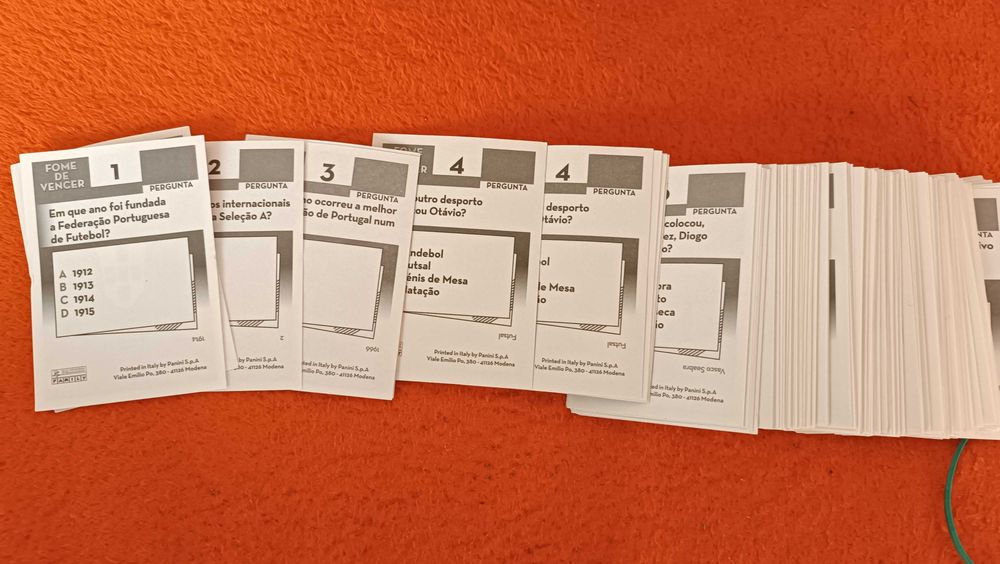 Cromos Fome vencer Continente Todos