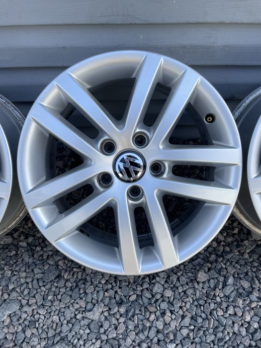 Комплект оригінальних титанових дисків Volkswagen 5/112 R16 5*112 16 Seat Skoda Audi