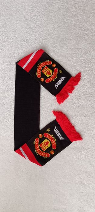 Manchester United szalik piłkarski sportowy używany