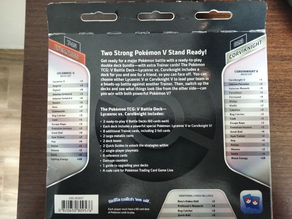 Pokémon V Battle Deck