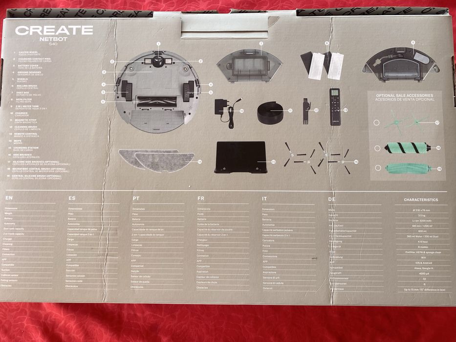Aspirador Create S40