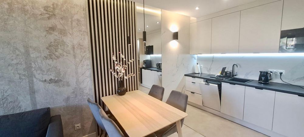 Apartament w centrum Szklarskiej Poręby z jedną sypialnią, sauna, jacu