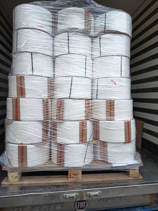 Taśma Spinająca pp 5mm biała 6000mb.