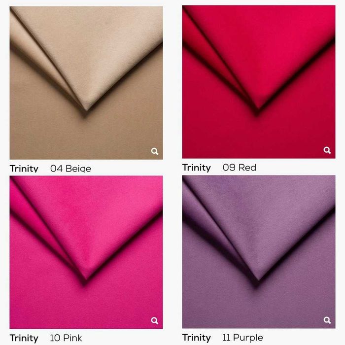 TRINITY welur bianka jasmine tkanina welurowa materiał obiciowy METR