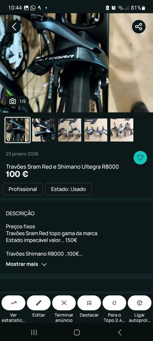 Acessórios para bicicletas oportunidades