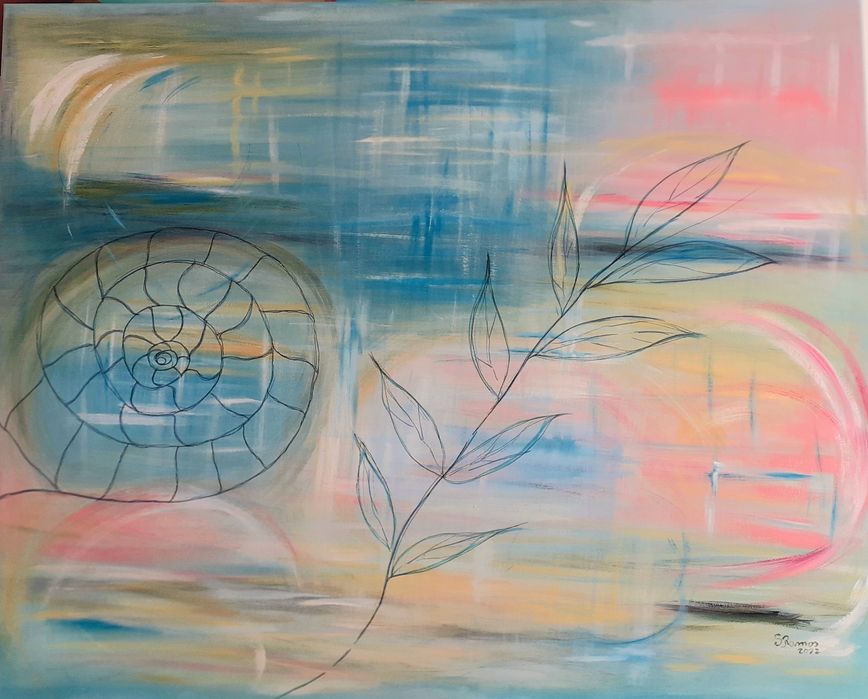Tela original pintura abstracta 100×80 cm