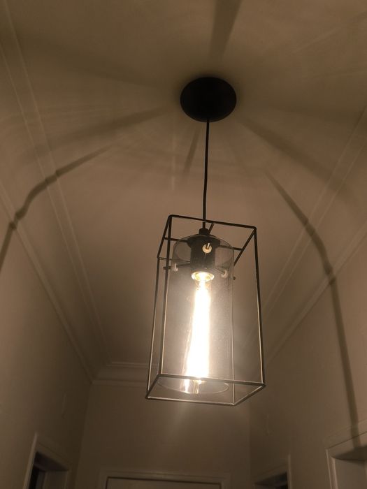 Candeeiro de tecto com lâmpada OSRAM incluída