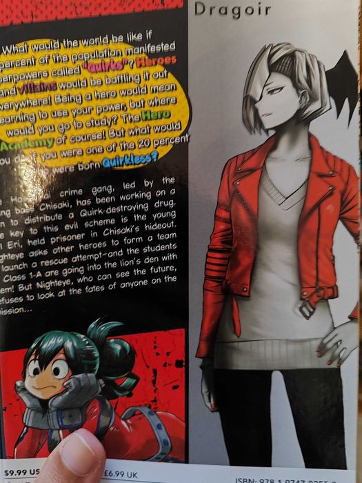 My Hero Academia - volumes 1 a 6 mais o volume 9