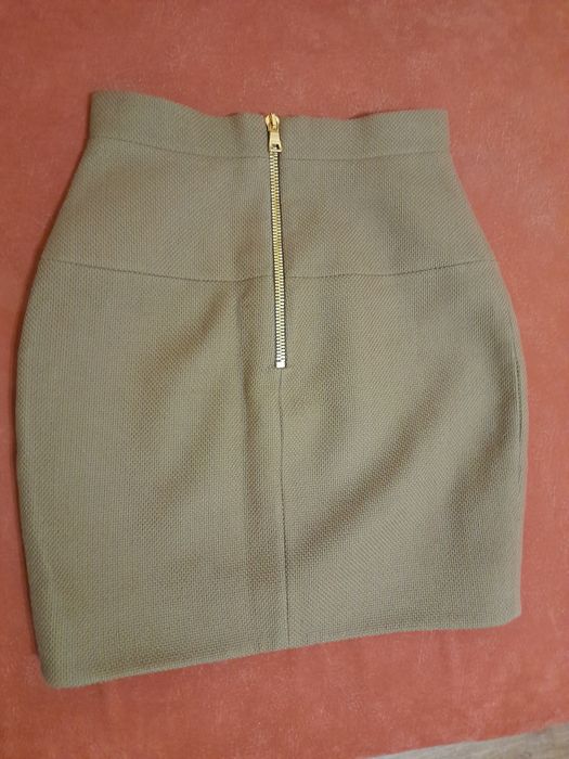 Юбка шерстяная Balmain