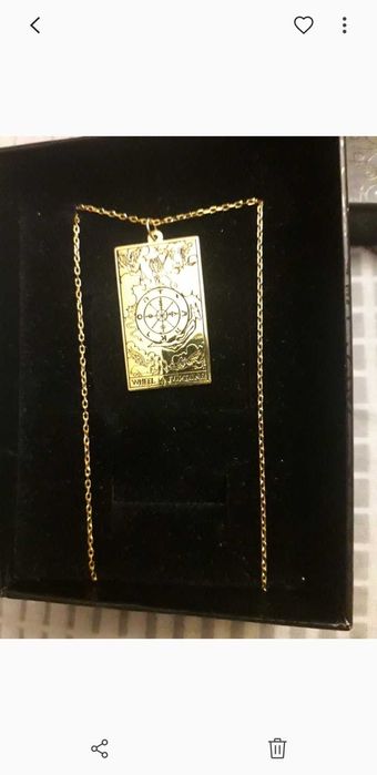 Кольє колесо фортуни срібне.