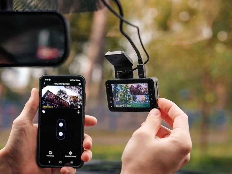 Wideorejestrator, kamera samochodowa TRACER Opti 3D-WF + tylna kamera