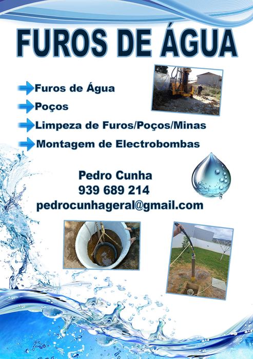 Furos de Água, Poços e Minas!