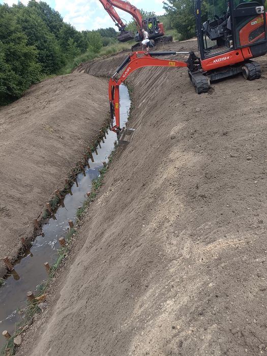 Usługi ziemne minikoparka ,miniładowarkami