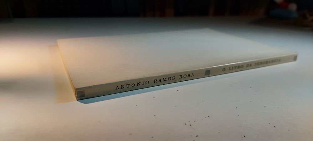 O Livro da Ignorância - António Ramos Rosa (1ª edição)