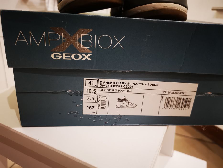 Buty ocieplane geox 41 z futerkiem