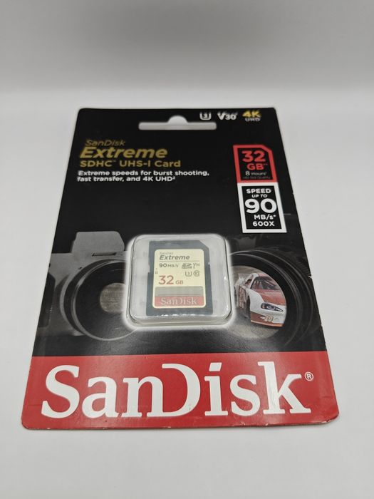 SDHC UHS-I Karta pamięci SanDisk Extreme 32 GB  90 MB/s