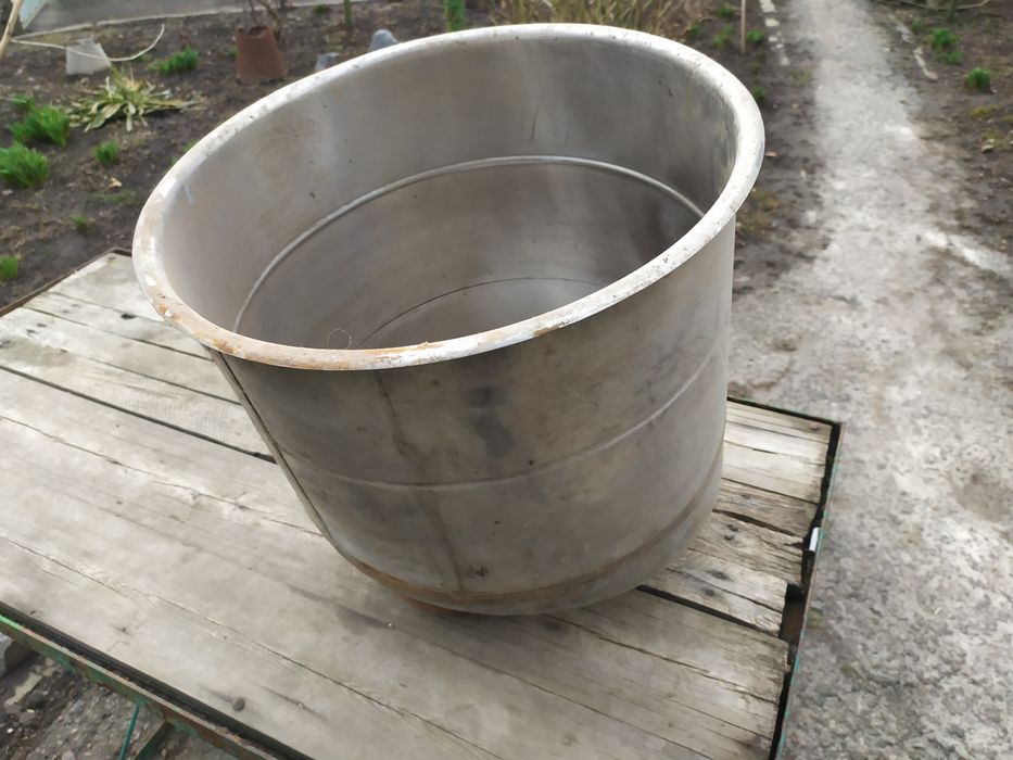 Бак бочка центрифуга нержавейка стиральная машинка СССР куб емкость