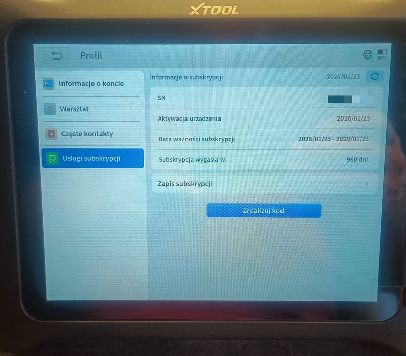 Xtool IP900 OBD 2 CanFD DOIP SGW !Nowe Funkcje !